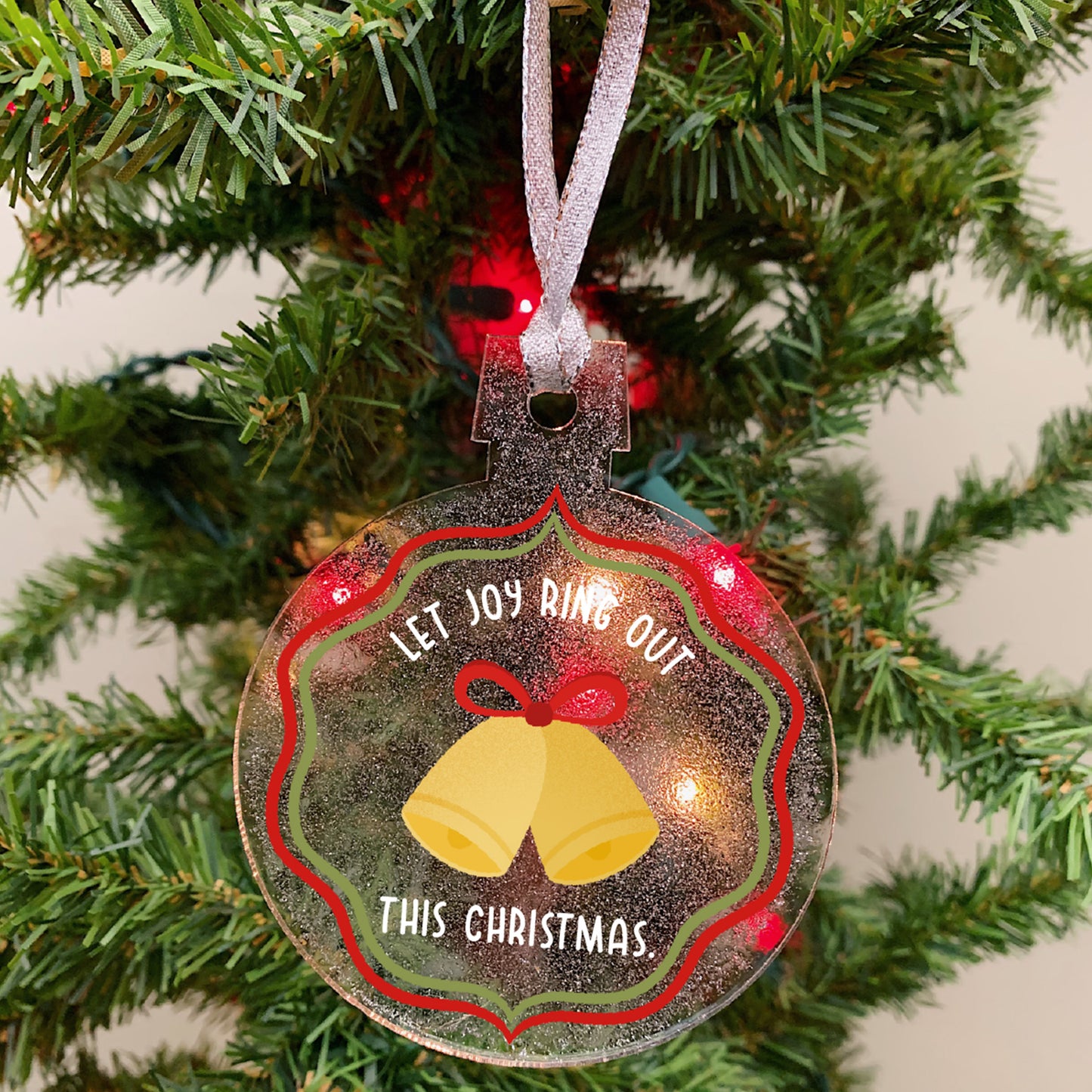Christian Holly Jolly Ornament