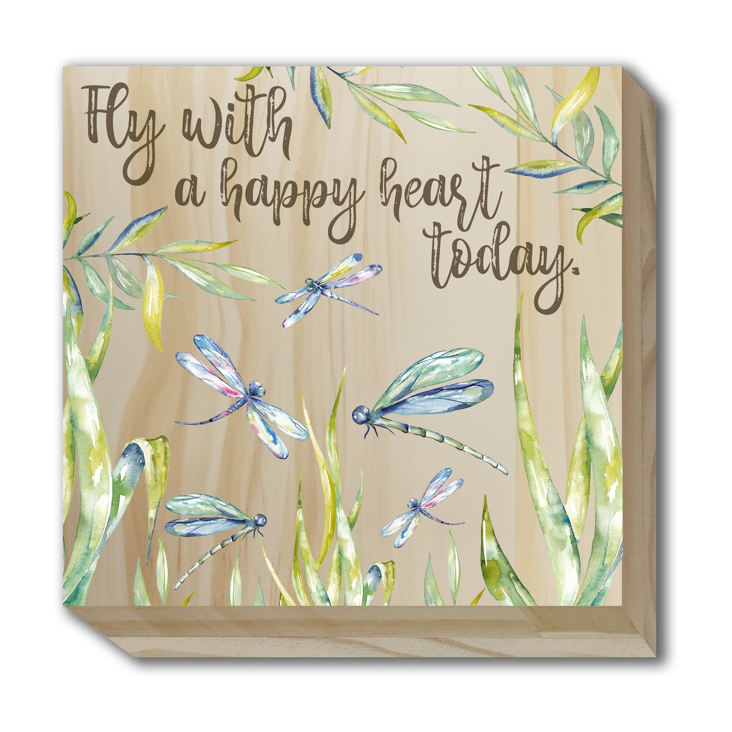 Flora and Fauna Wood Blocks