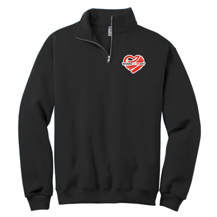 1/4-Zip Cadet Collar Sweatshirt