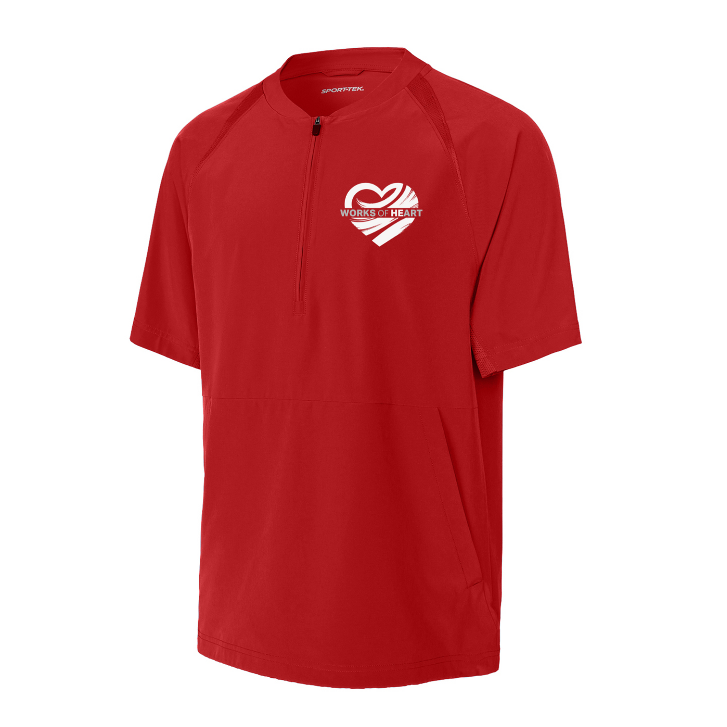 Short Sleeve 1/2-Zip Jacket