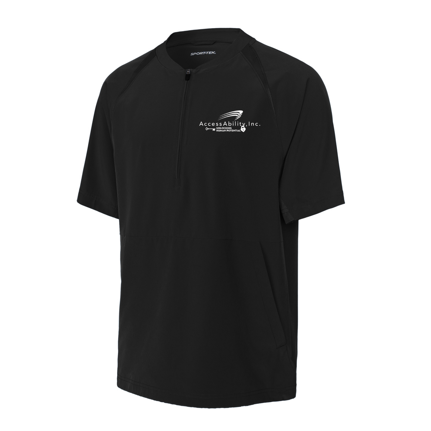 Short Sleeve 1/2-Zip Jacket