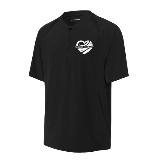 Short Sleeve 1/2-Zip Jacket