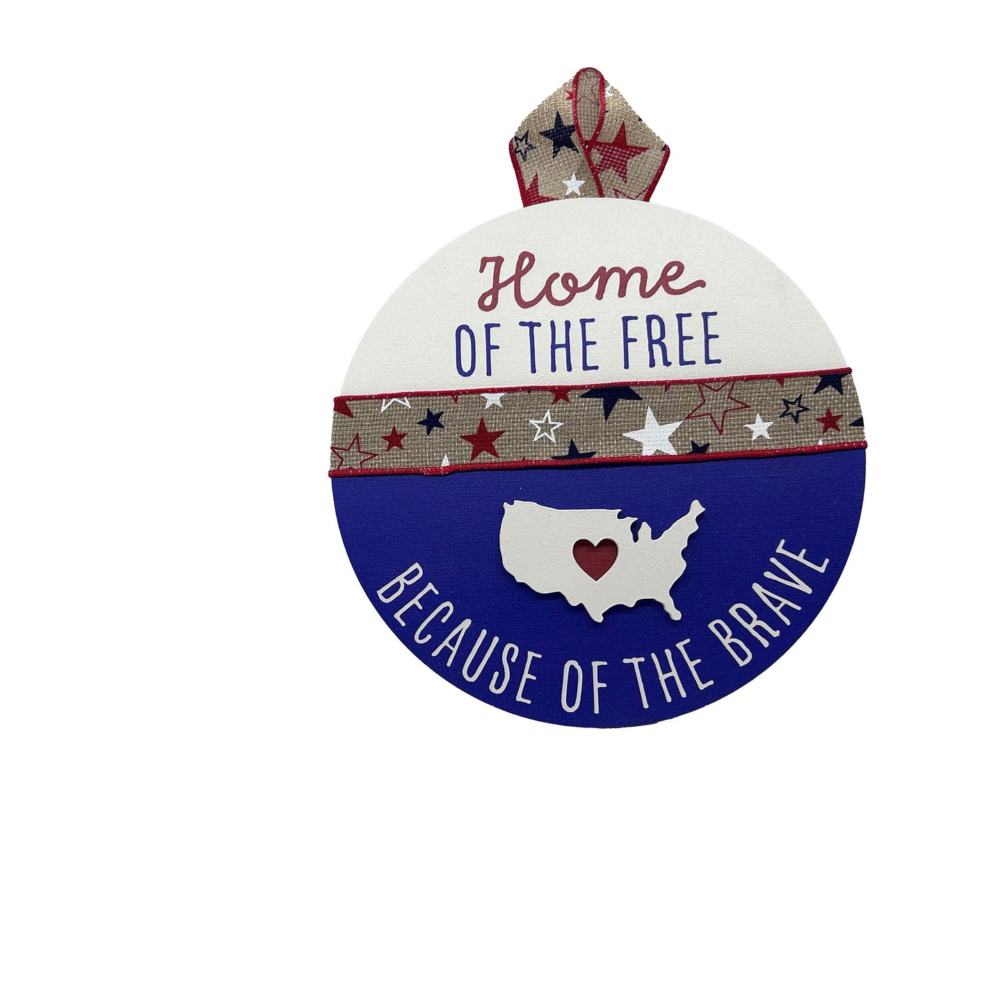 Home of the Free Door Hanger