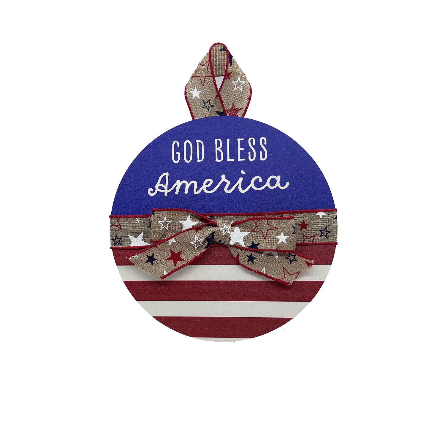 God Bless America Door Hanger