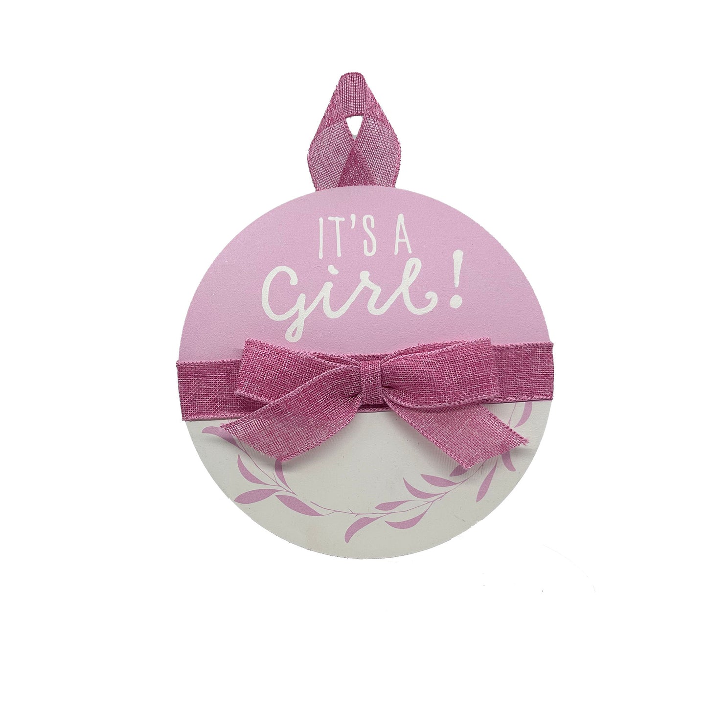 It's A Girl Door Hanger