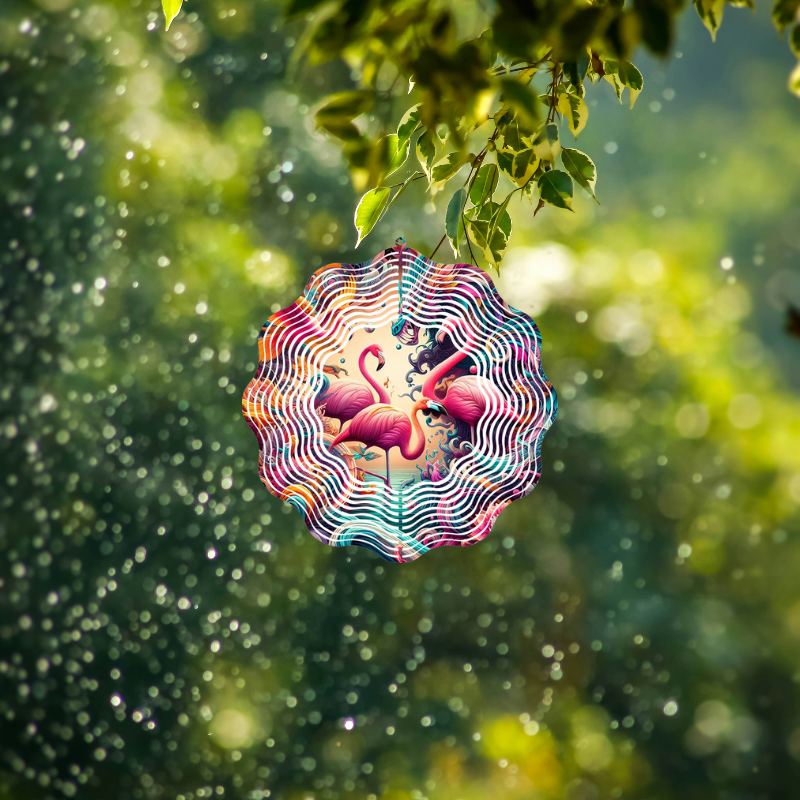 Bright Coastal Wind Spinners