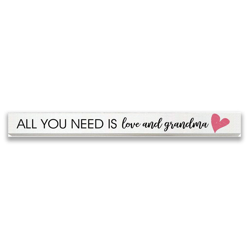 Skinny Words: All You Need is Love and Grandma