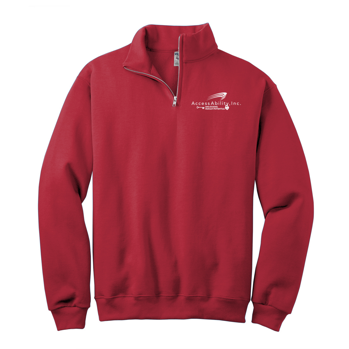1/4-Zip Cadet Collar Sweatshirt