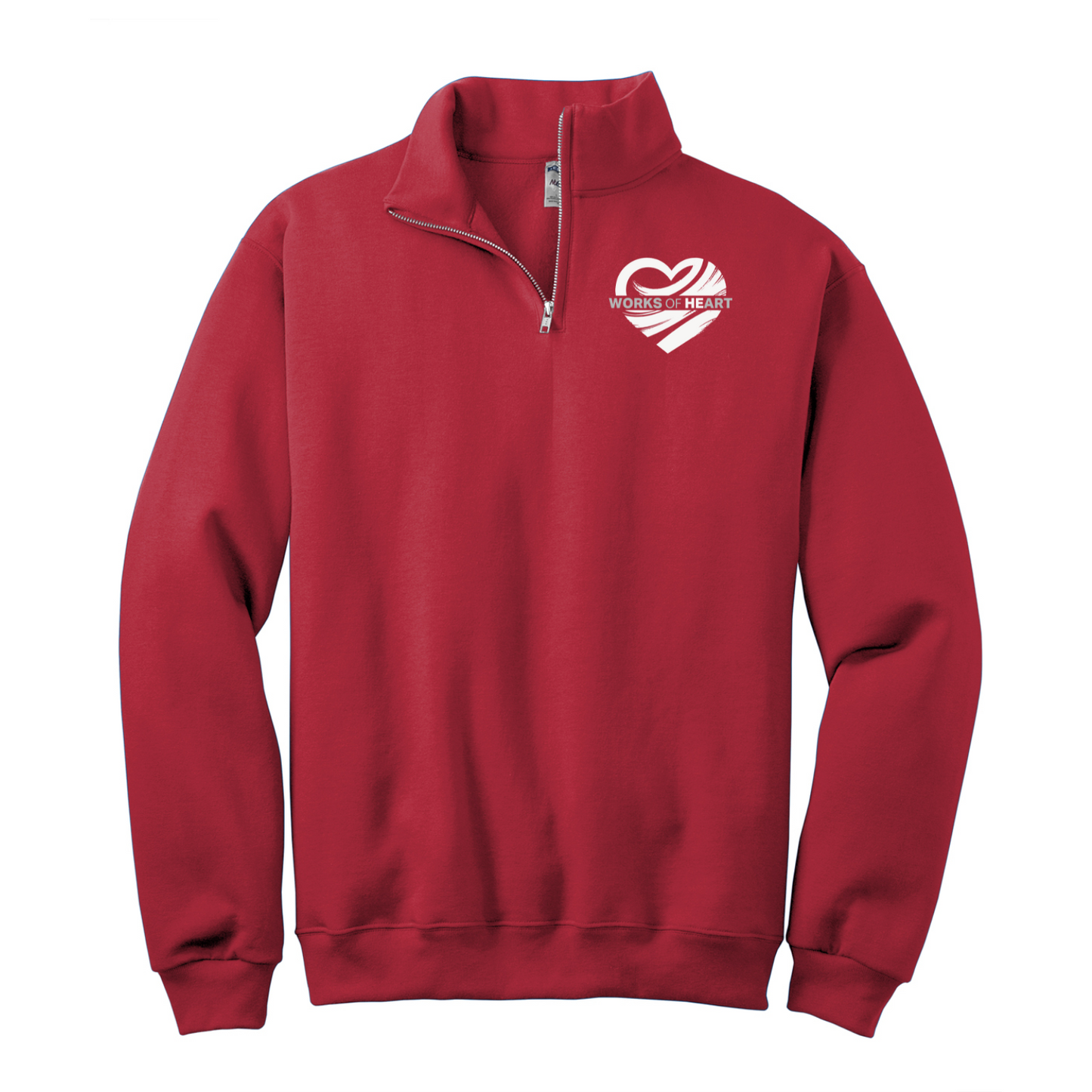 1/4-Zip Cadet Collar Sweatshirt
