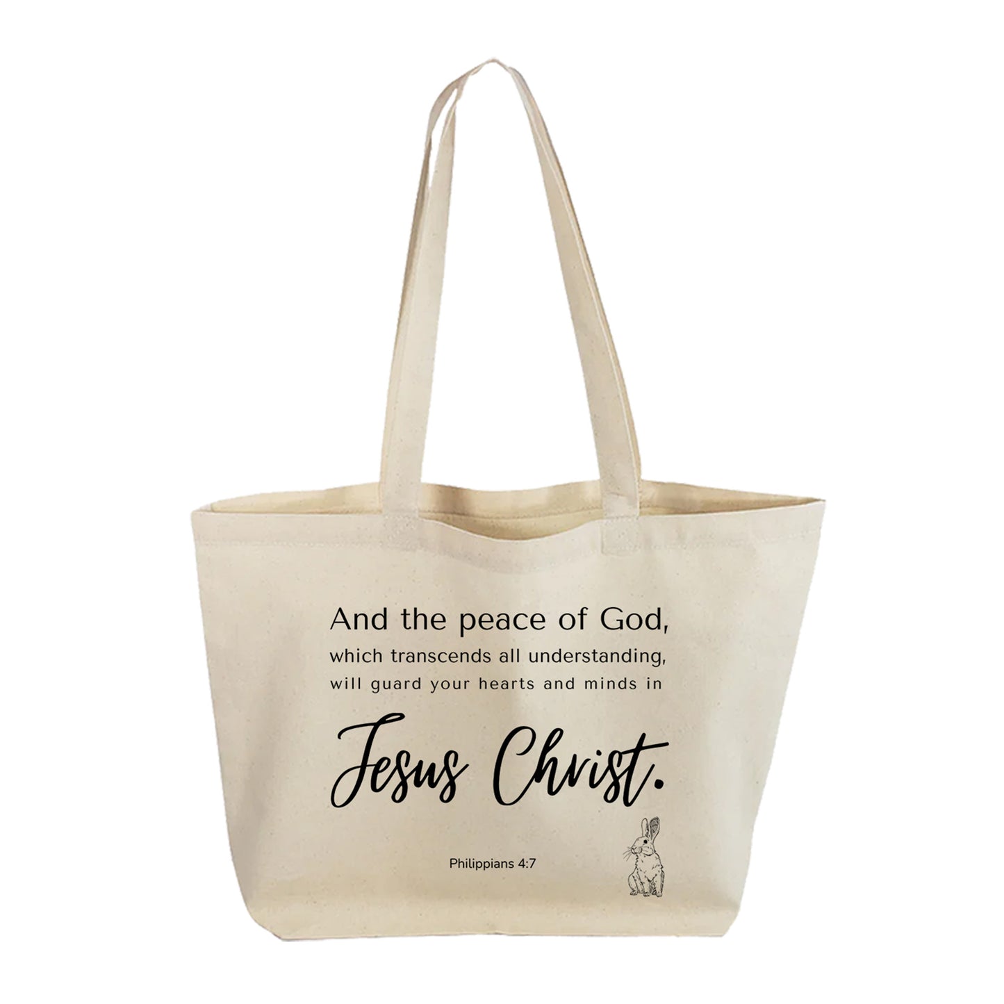 Blessed Simplicity Tote Bags