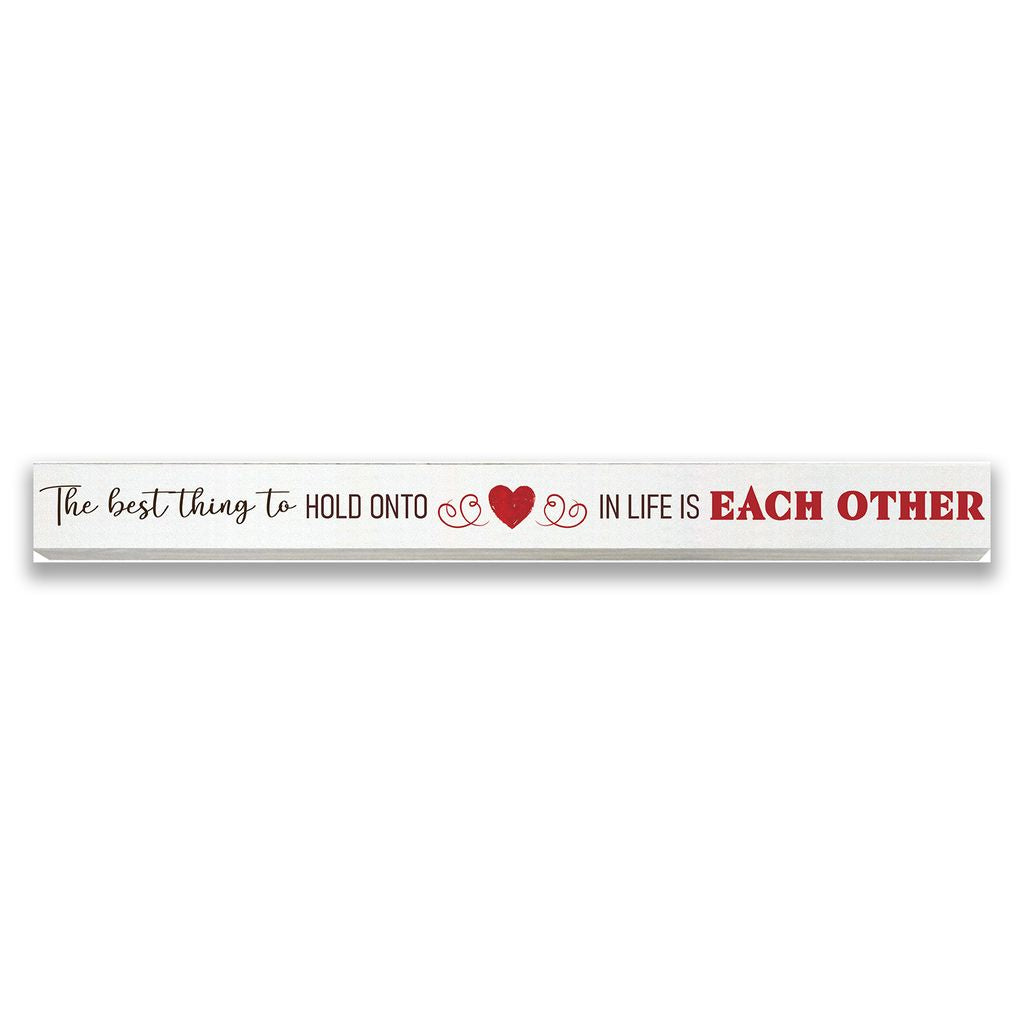 Skinny Words: Hold Onto Each other