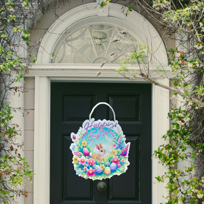 Easter Egg Hunt Cut-Out Door Hanger