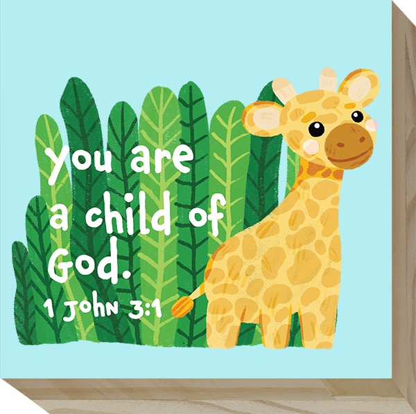 Nursery Times Wood Blocks