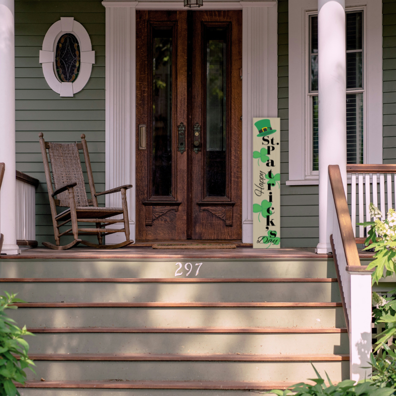 St. Patrick's Day Porch Board
