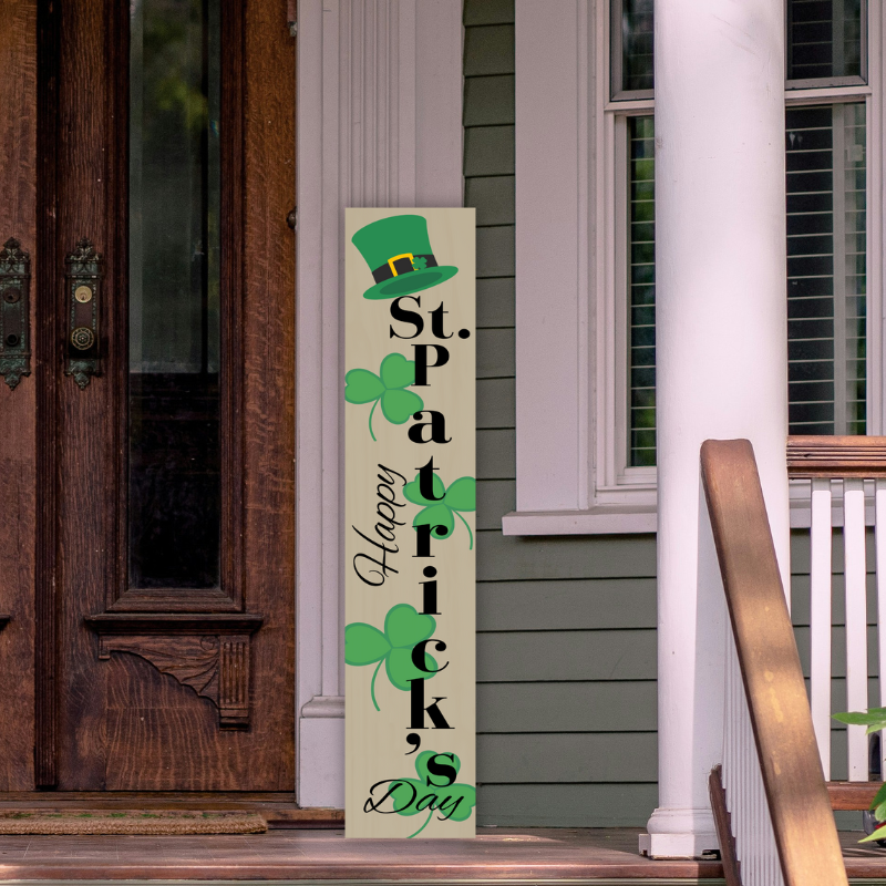St. Patrick's Day Porch Board