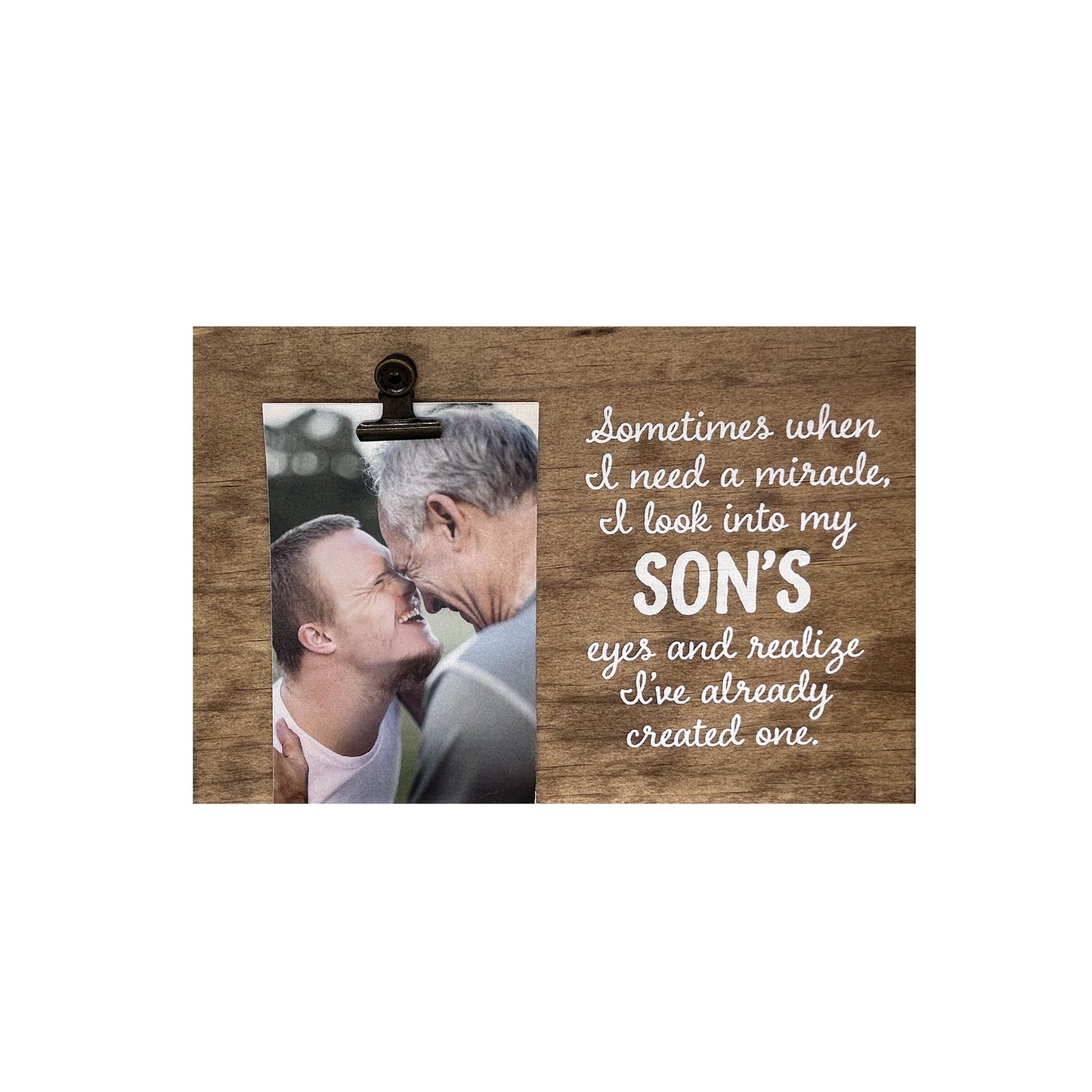 Friends and Family Photo Plaques