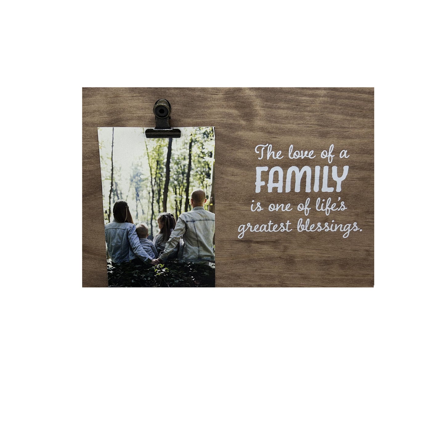 Friends and Family Photo Plaques