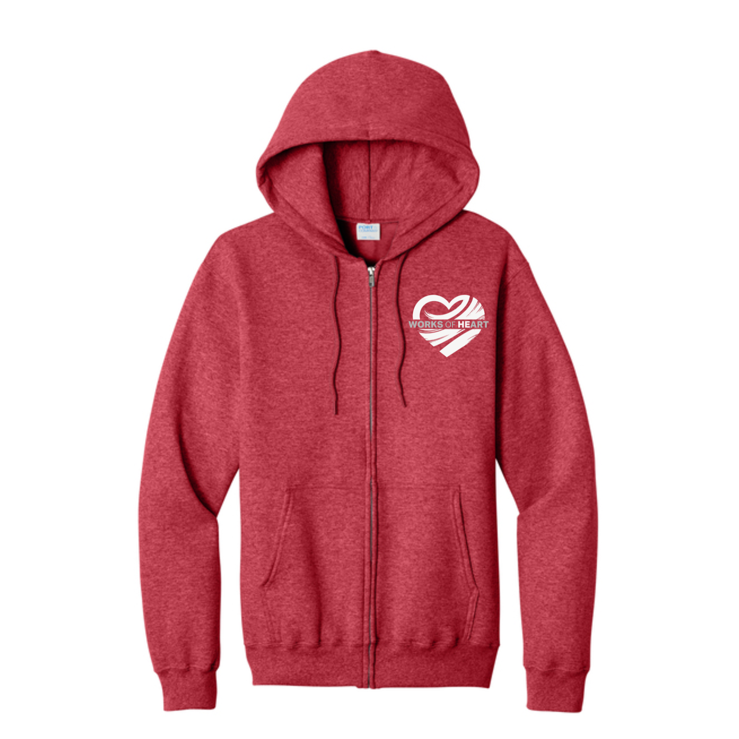 Zip-Up Hooded Sweatshirt
