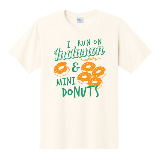 I Run On Inclusion & Mini Donuts