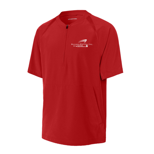 Short Sleeve 1/2-Zip Jacket