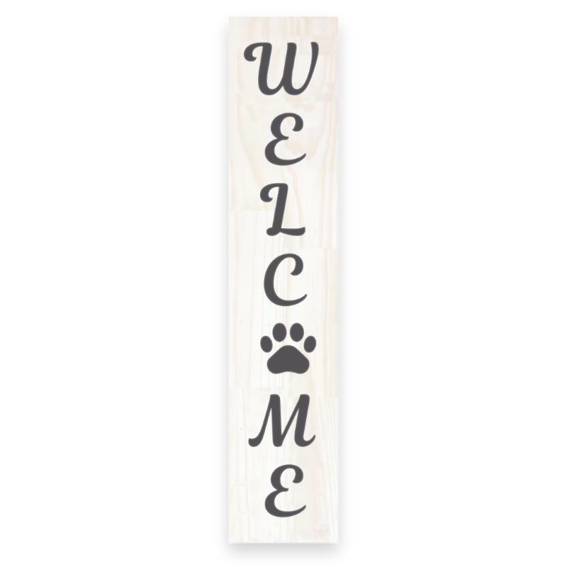 Pets Welcome Porch Board