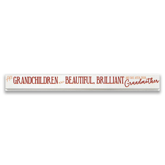 Skinny Words: Grandchildren take After Grandmother