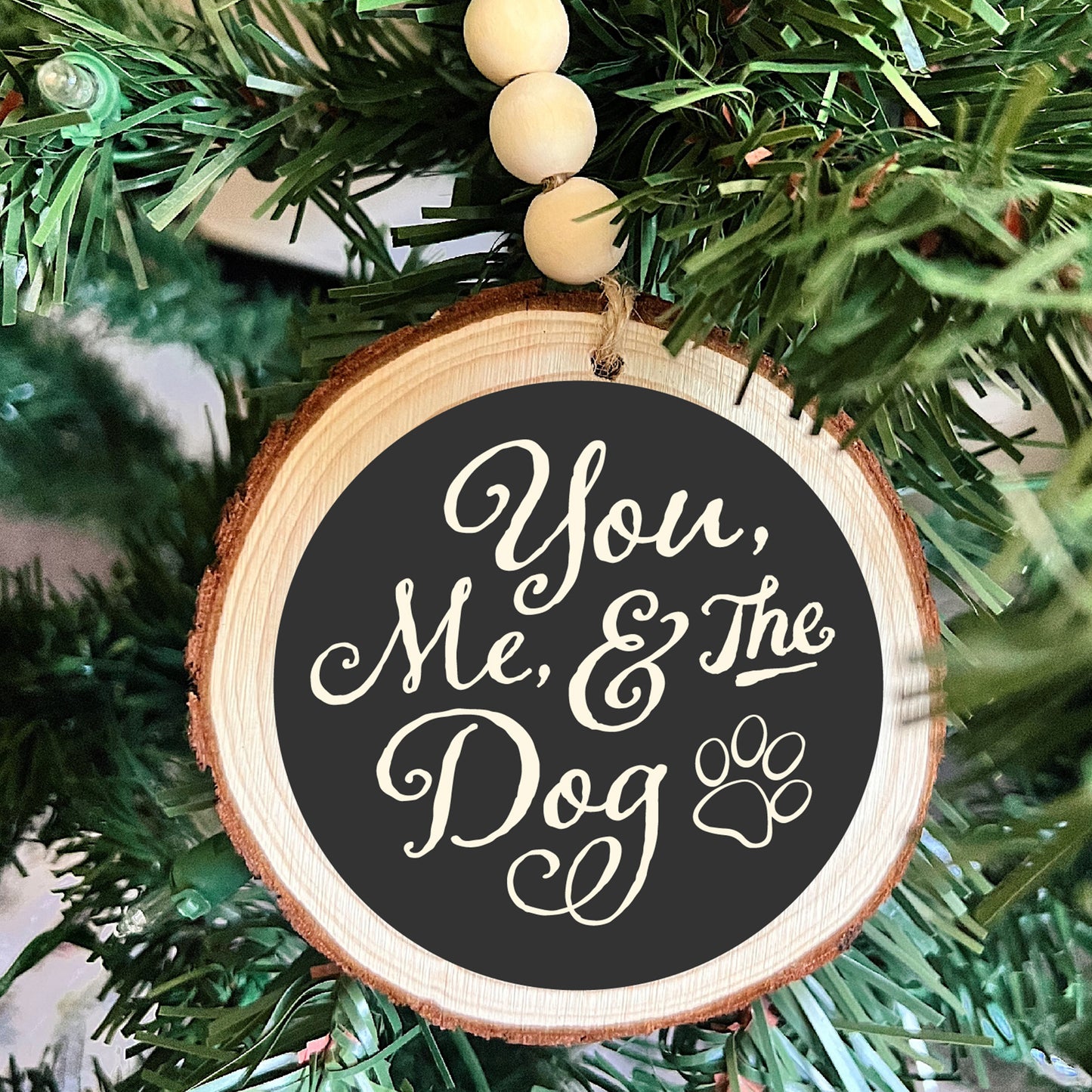 Wooden Farmhouse Ornament