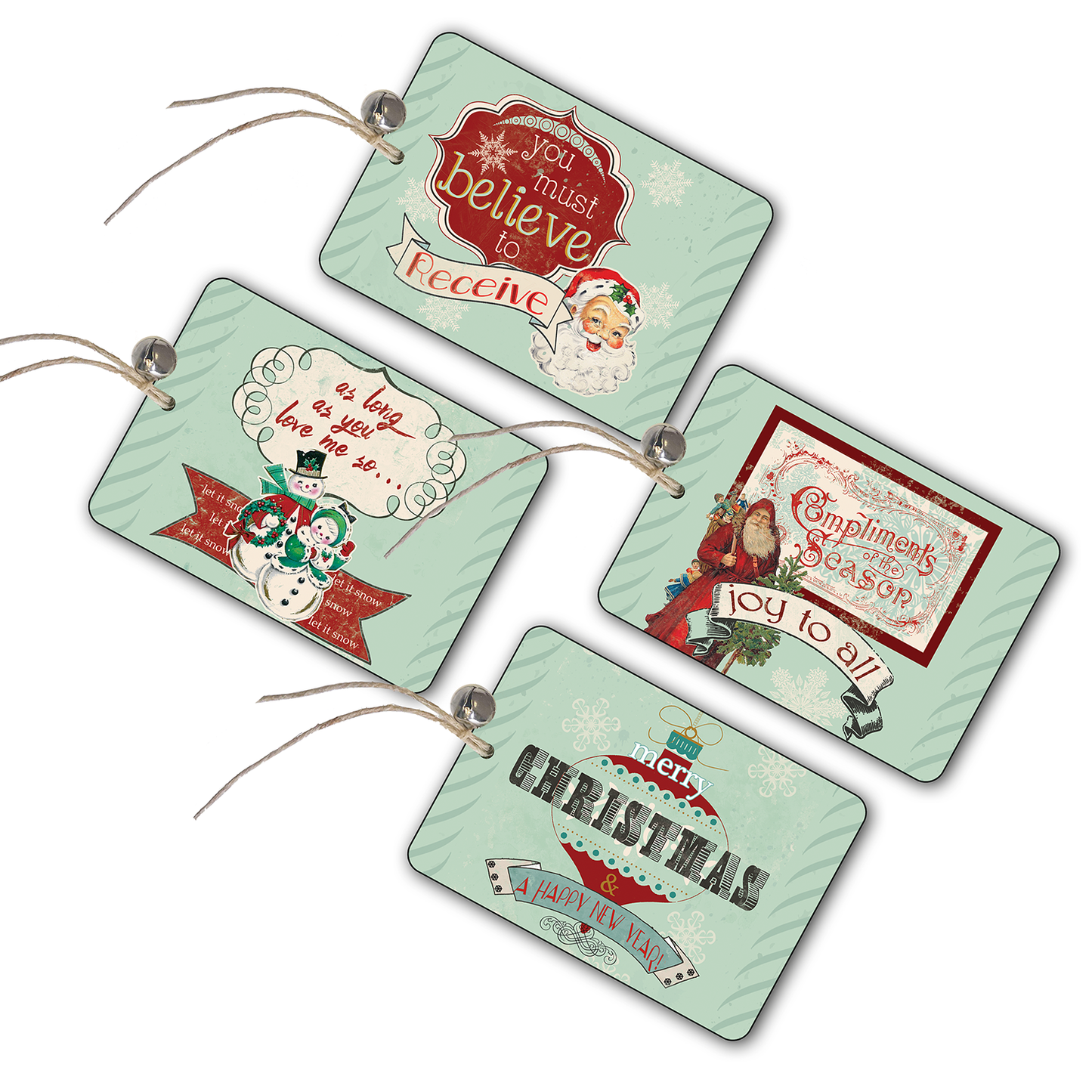 Wood Gift Tags - Set One