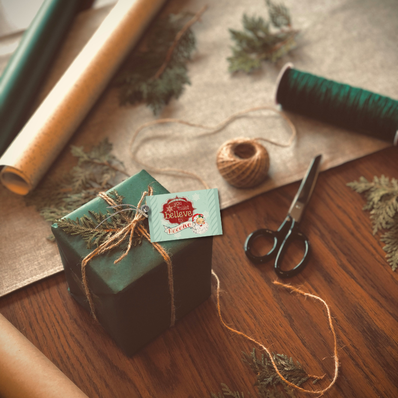 Wood Gift Tags - Set One