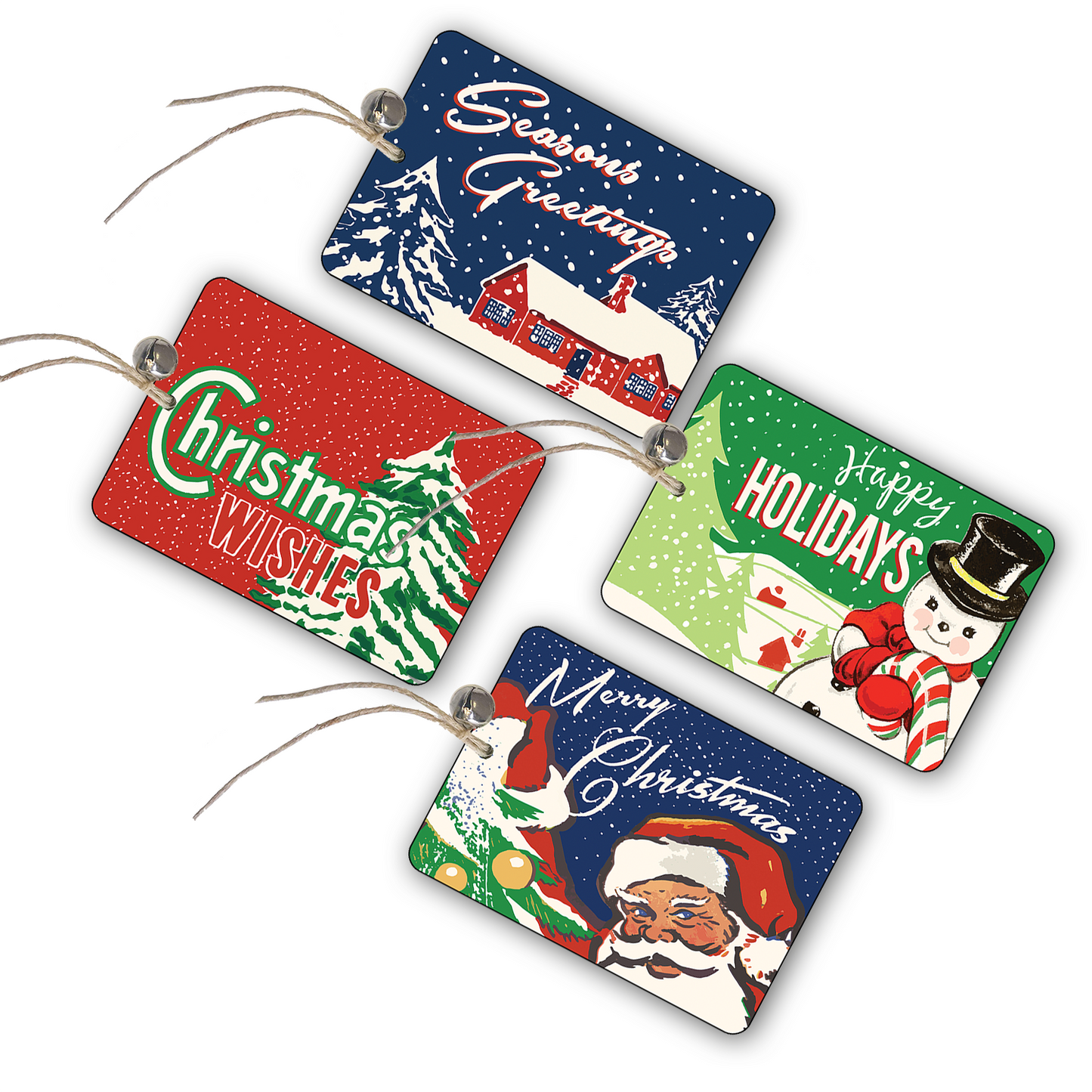 Wood Gift Tags - Set Three