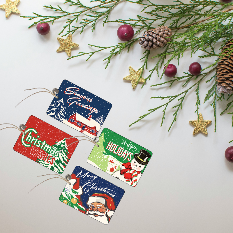 Wood Gift Tags - Set Three