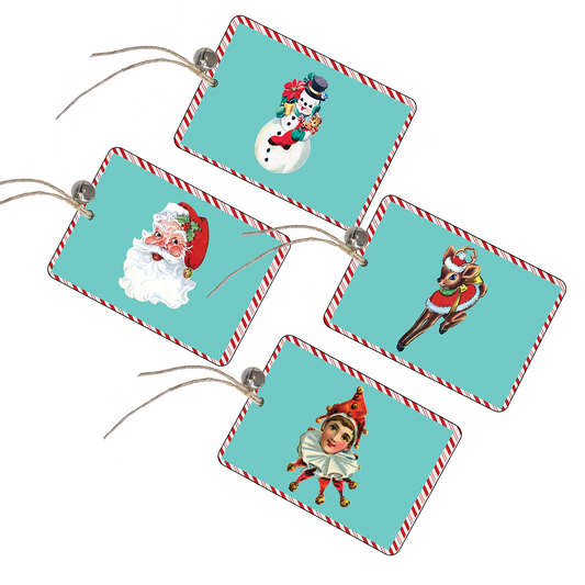 Wood Gift Tags - Set Six