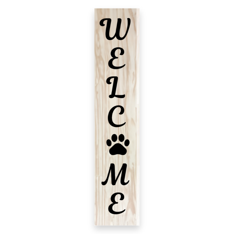 Pets Welcome Porch Board