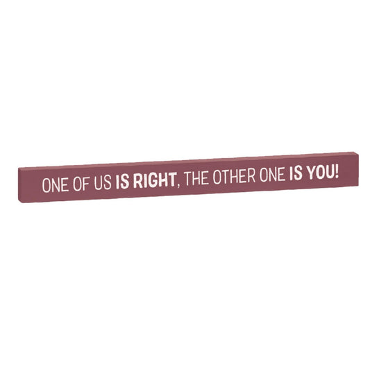 Relatively Funny Skinny Stick Plaques