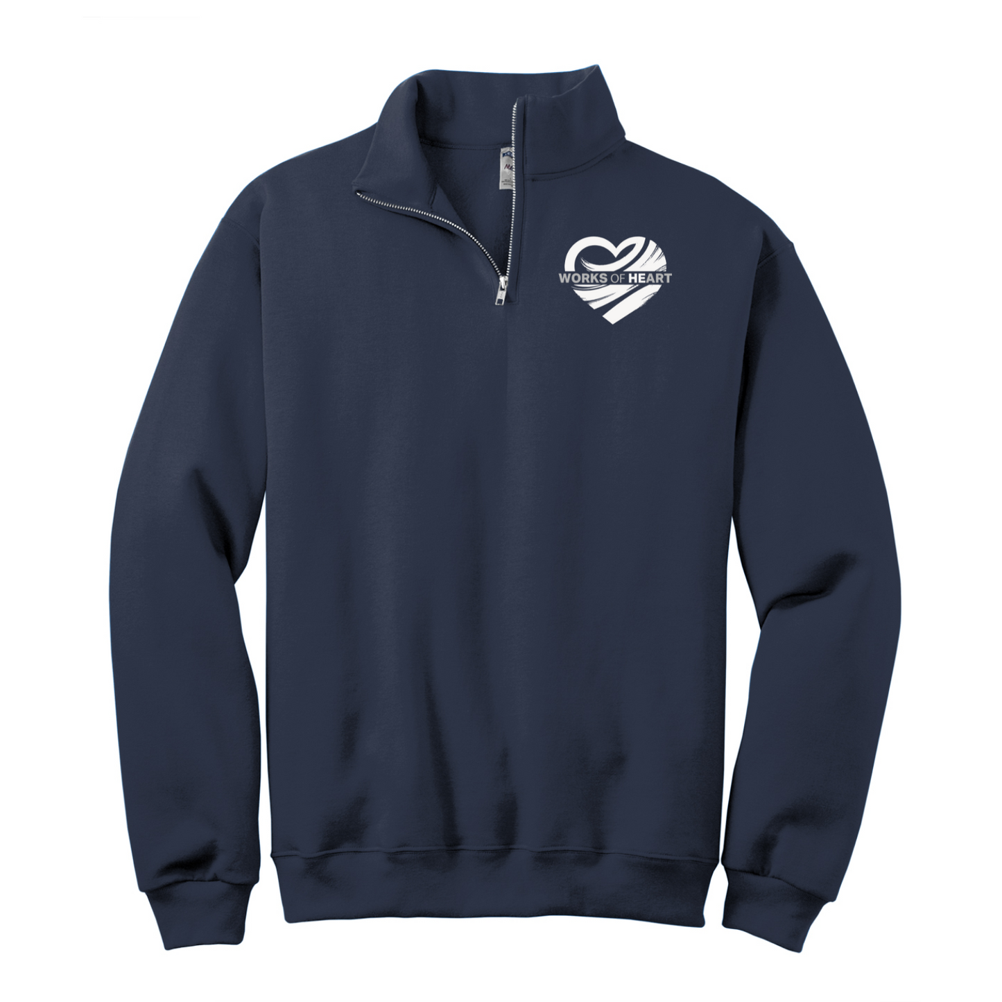 1/4-Zip Cadet Collar Sweatshirt