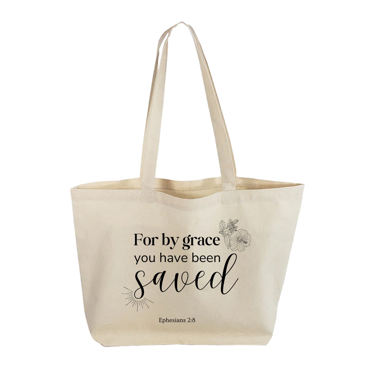 Blessed Simplicity Tote Bags