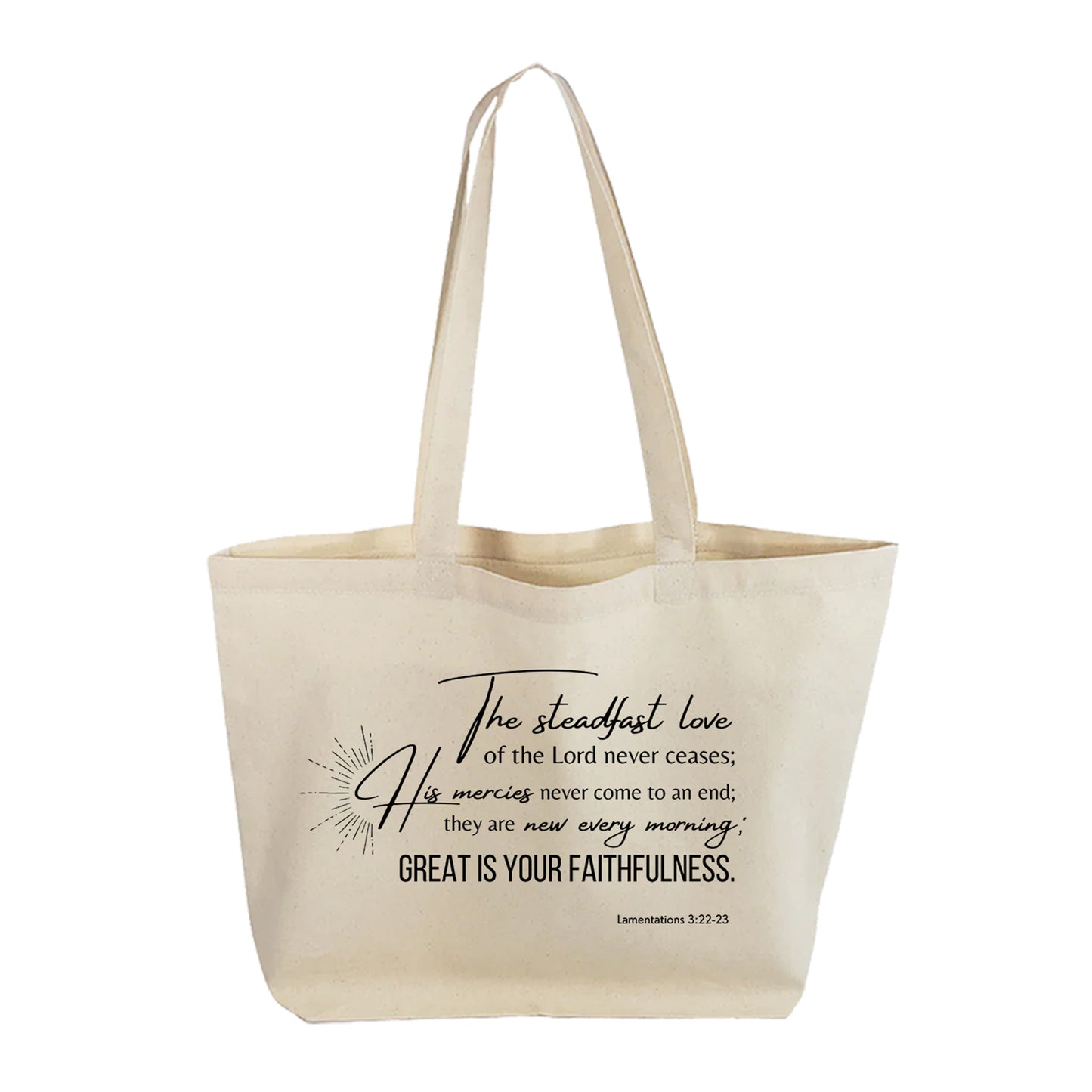 Blessed Simplicity Tote Bags