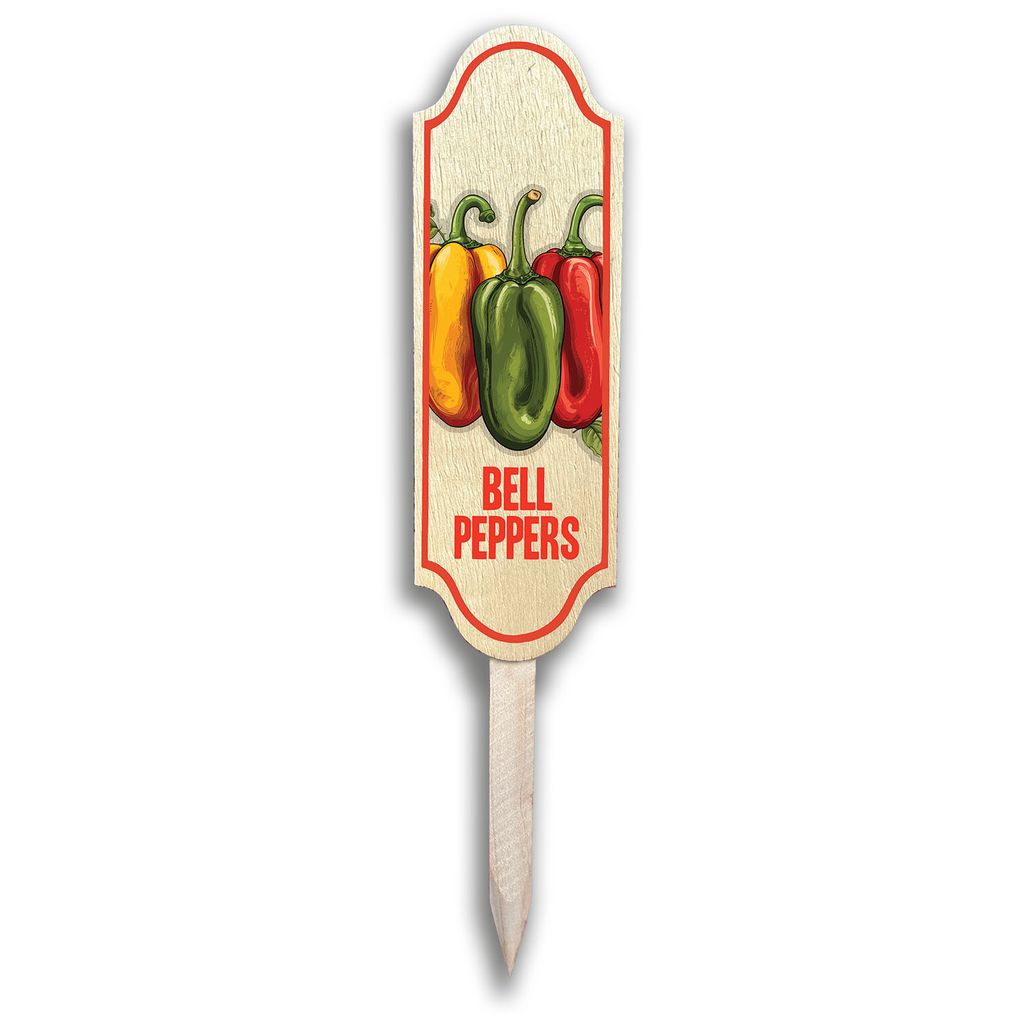 Colorful Garden Markers