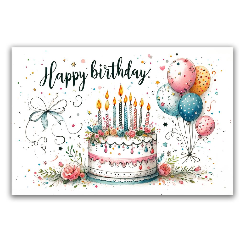 Birthday Postcards